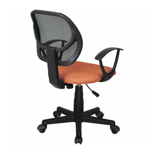 Кресло компактное BRABIX &quot;Flip MG-305&quot;, ткань TW, оранжевое/черное, 531920, фото 4