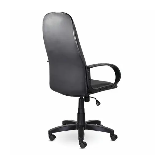Кресло офисное BRABIX &quot;Praktik EX-279&quot;, ткань/кожзам, серое, 532018, фото 4