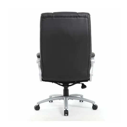 Кресло офисное BRABIX PREMIUM &quot;Blocks HD-008&quot;, НАГРУЗКА до 200 кг, экокожа, серое, 531944, фото 4