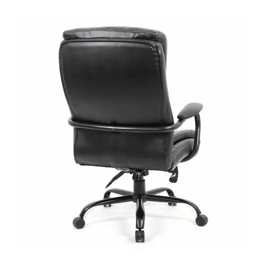 Кресло офисное BRABIX PREMIUM &quot;Heavy Duty HD-004&quot;, НАГРУЗКА до 200 кг, экокожа, черное, 531942, фото 4