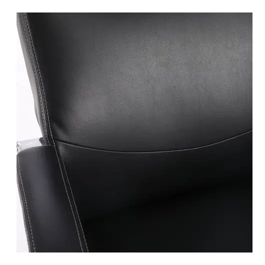 Кресло офисное BRABIX PREMIUM &quot;Total HD-006&quot;, НАГРУЗКА до 180 кг, экокожа, хром, черное, 531933, фото 7
