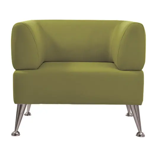 Кресло мягкое &quot;Норд&quot;, &quot;V-700&quot;, 820х720х730 мм, c подлокотниками, экокожа, светло-зеленое, фото 2