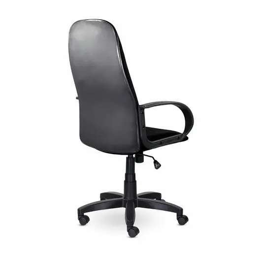 Кресло офисное BRABIX &quot;Praktik EX-279&quot;, ткань/кожзам, черное, 532017, фото 4