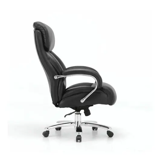 Кресло офисное BRABIX PREMIUM &quot;Pride HD-100&quot;, НАГРУЗКА до 250 кг, натуральная кожа, черное, 531940, фото 2