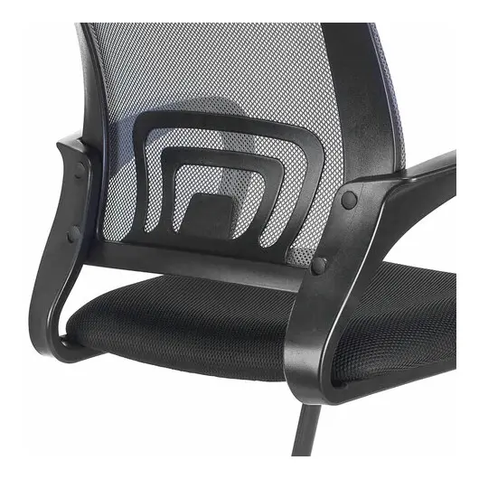 Кресло для приемных и переговорных BRABIX &quot;Fly CF-100&quot;, серое/черное, 532089, фото 7