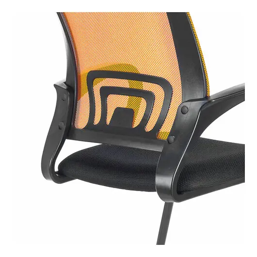 Кресло для приемных и переговорных BRABIX &quot;Fly CF-100&quot;, оранжевое/черное, 532088, фото 7