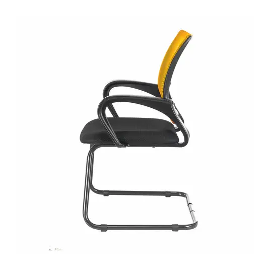 Кресло для приемных и переговорных BRABIX &quot;Fly CF-100&quot;, оранжевое/черное, 532088, фото 5