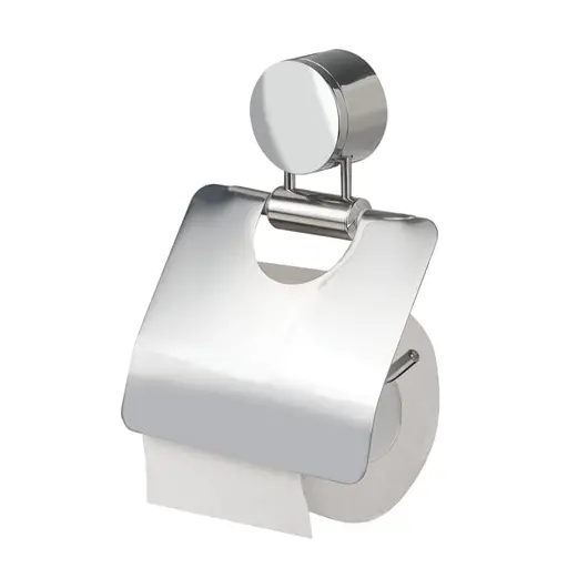 Держатель для туалетной бумаги ЛАЙМА нержавеющая сталь, зеркальный, 601620, фото 1