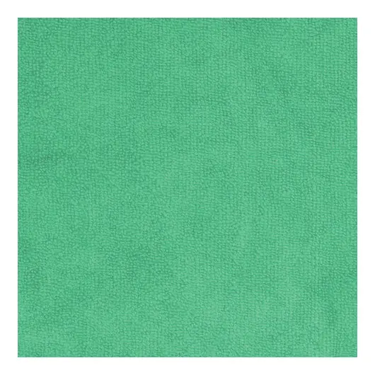 Тряпка для мытья пола, плотная микрофибра, 50х60 см, зеленая, ЛАЙМА, 601251, фото 3