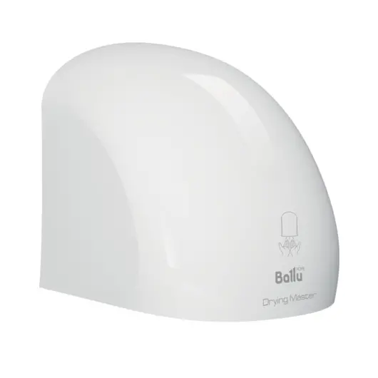 Сушилка для рук BALLU BAHD-2000 DM, 2000 Вт, пластик, белая, фото 1