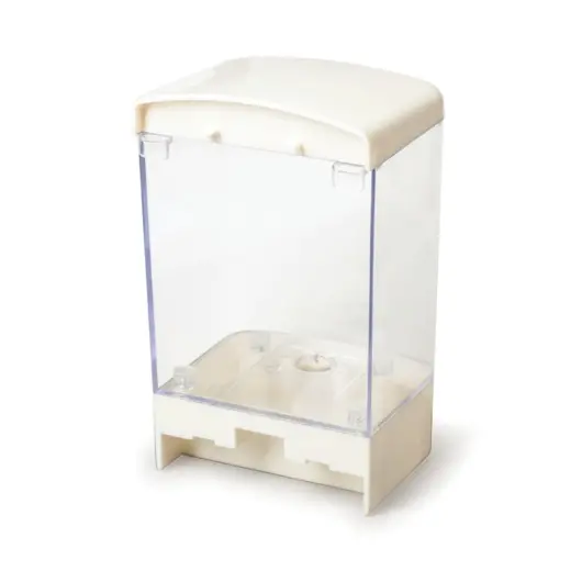 Диспенсер для жидкого мыла ЛАЙМА, наливной, 1 л, ABS-пластик, белый, 601794, фото 4
