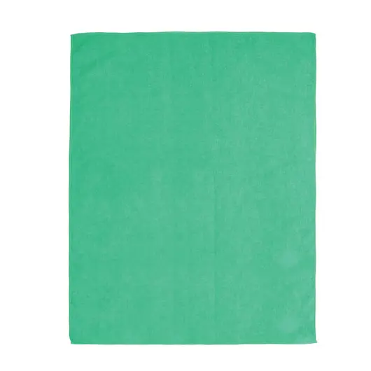 Тряпка для мытья пола, плотная микрофибра, 70х80 см, зелёная, ЛАЙМА, 603931, фото 4