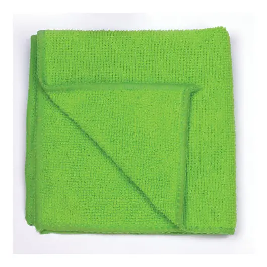 Салфетка универсальная, микрофибра, 30х30 см, зеленая, ЛАЙМА, 603932, фото 5
