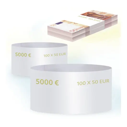 Бандероли кольцевые, комплект 500 шт., номинал 50 евро, фото 1