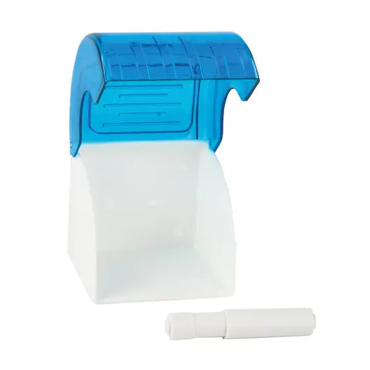 Диспенсер для туалетной бумаги в стандартных рулонах, тонированный голубой, ЛАЙМА, 605043, фото 6