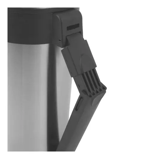 Термос ЛАЙМА классический с узким горлом, 1,2 л, нержавеющая сталь, пластиковая ручка, 605125, фото 7