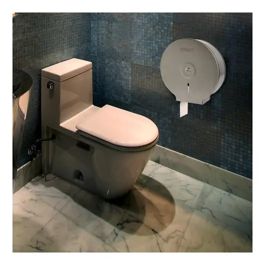 Диспенсер для туалетной бумаги ЛАЙМА PROFESSIONAL ECONOMY (Система T2), малый, нержавеющая сталь, матовый, 605048, фото 9