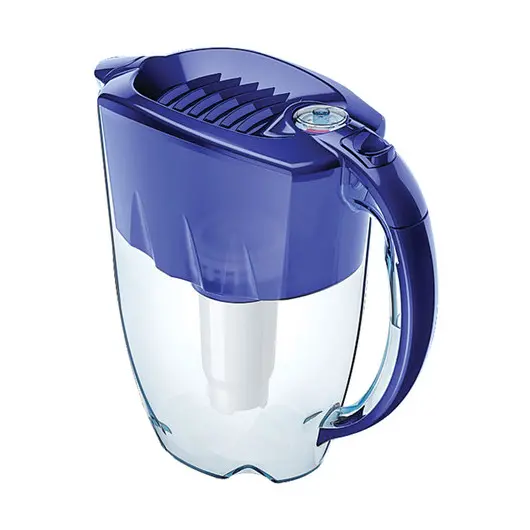 Кувшин-фильтр для очистки воды АКВАФОР &quot;Престиж А5&quot;, 2,8 л, со сменной кассетой, синий, И11150, фото 2