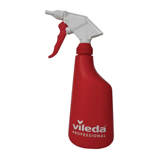 Спрей-бутылочка VILEDA, объем 600 мл, красная, 158214, фото 1