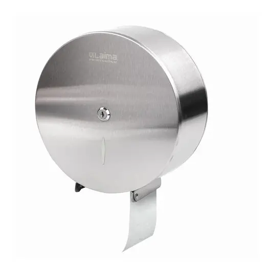 Диспенсер для туалетной бумаги LAIMA PROFESSIONAL INOX, (Система T2), нержавеющая сталь, матовый, 605698, фото 8