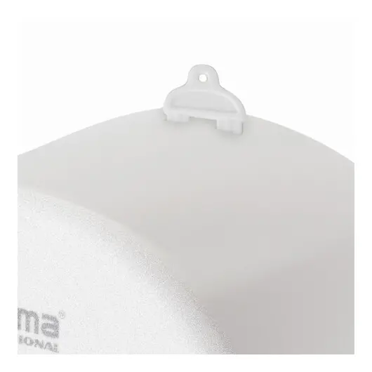 Диспенсер для туалетной бумаги LAIMA PROFESSIONAL ORIGINAL (Система T2), малый, белый, ABS-пластик, 605766, фото 6