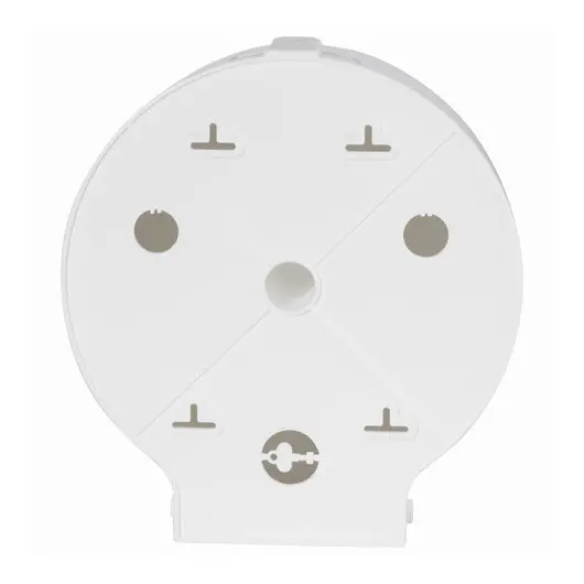 Диспенсер для туалетной бумаги LAIMA PROFESSIONAL ORIGINAL (Система T1), БОЛЬШОЙ, белый, ABS-пластик, 605768, фото 9