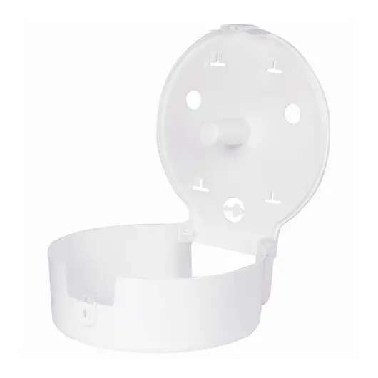 Диспенсер для туалетной бумаги LAIMA PROFESSIONAL ORIGINAL (Система T1), БОЛЬШОЙ, белый, ABS-пластик, 605768, фото 4