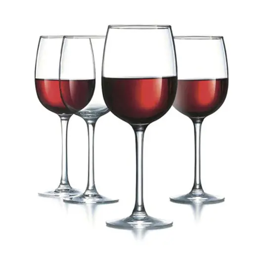 Набор бокалов для вина, 4 штуки, объем 420 мл, стекло, &quot;Allegress&quot;, LUMINARC, J8166, фото 3