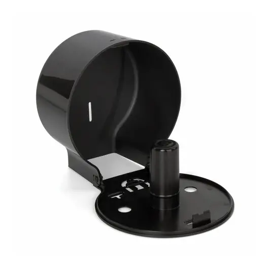Диспенсер для туалетной бумаги LAIMA PROFESSIONAL ORIGINAL (Система T2), малый, черный, ABS-пластик, 605767, фото 4