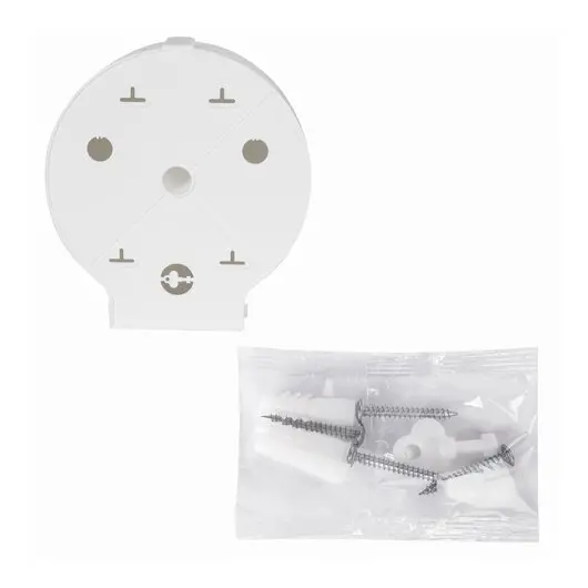 Диспенсер для туалетной бумаги LAIMA PROFESSIONAL ORIGINAL (Система T1), БОЛЬШОЙ, белый, ABS-пластик, 605768, фото 10