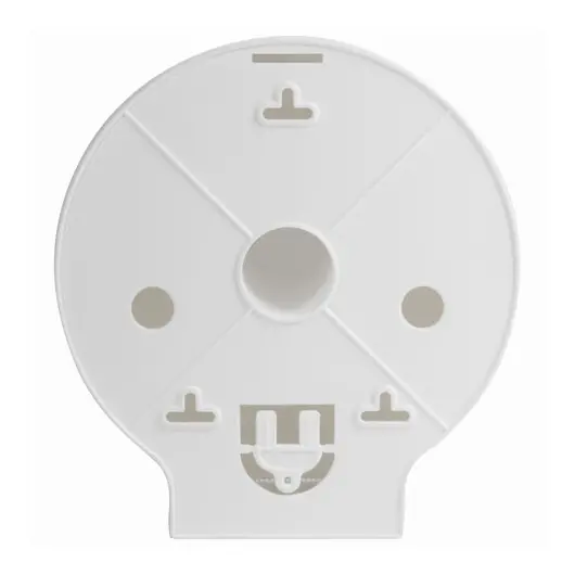 Диспенсер для туалетной бумаги LAIMA PROFESSIONAL ORIGINAL (Система T2), малый, белый, ABS-пластик, 605766, фото 8