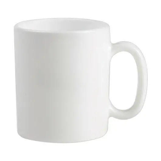 Набор кружек для чая и кофе, 6 штук, объем 320 мл, белое стекло, &quot;Essence White&quot;, LUMINARC, N1230, фото 1