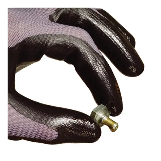 Перчатки текстильные MAPA Ultrane 553, нитриловое покрытие (облив), размер 10 (XL), черные, фото 4