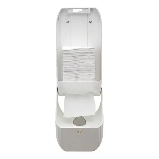 Диспенсер для туалетной бумаги листовой VEIRO Professional (T3) &quot;L-one&quot;, белый, A620KK1NS, фото 8