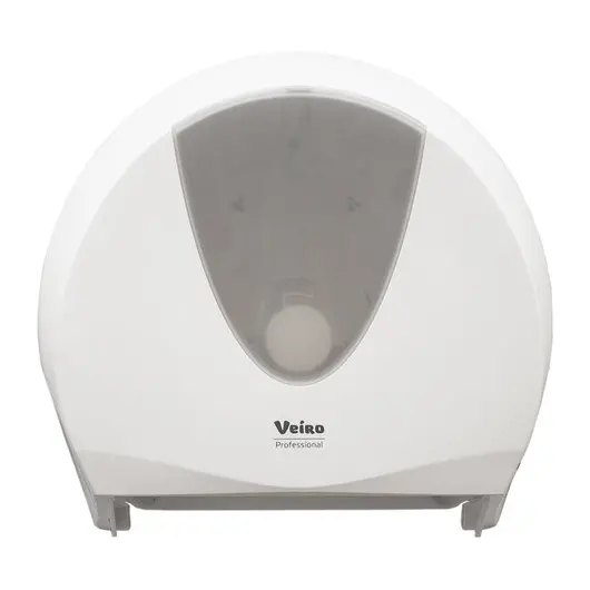 Диспенсер для туалетной бумаги в больших и средних рулонах VEIRO Prof (T1/T2) &quot;Jumbo&quot;, белый, фото 5
