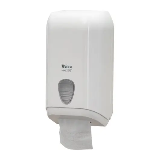 Диспенсер для туалетной бумаги листовой VEIRO Professional (T3) &quot;L-one&quot;, белый, A620KK1NS, фото 3