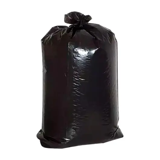 Мешки для мусора 240 л, черные, в рулоне 10 шт., ПВД, 30 мкм, 112х140 см, PACLAN Professional, 1338717, фото 2