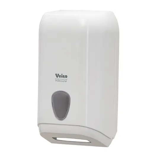 Диспенсер для туалетной бумаги листовой VEIRO Professional (T3) &quot;L-one&quot;, белый, A620KK1NS, фото 1