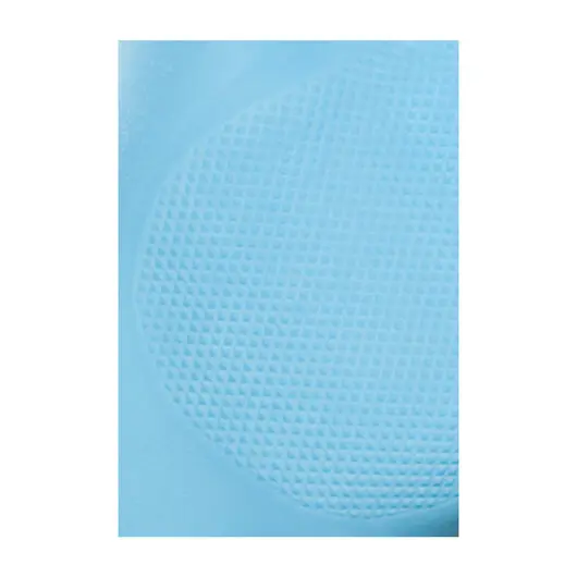 Перчатки латексные MAPA Vital Eco 117, хлопчатобумажное напыление, размер 10 (XL), синие, фото 3