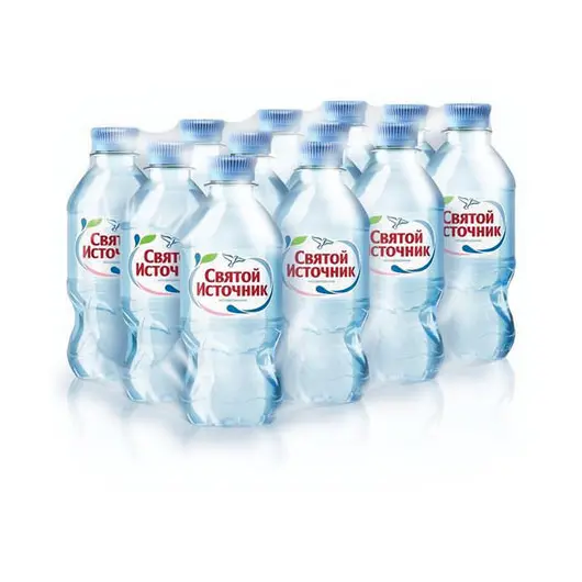 Вода негазированная питьевая &quot;Святой источник&quot;, 0,33 л, пластиковая бутылка, фото 1