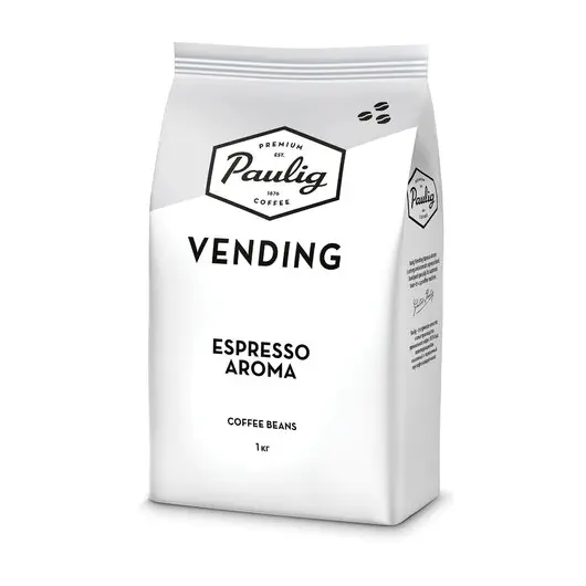 Кофе в зернах PAULIG (Паулиг) &quot;Vending Espresso Aroma&quot;, натуральный, 1000 г, вакуумная упаковка, 16377, фото 1