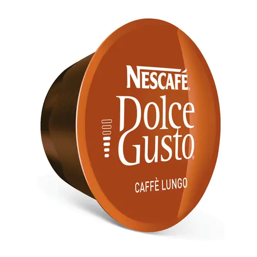 Капсулы для кофемашин NESCAFE Dolce Gusto Lungo, натуральный кофе 16 шт. х 7 г, 5219842, фото 2