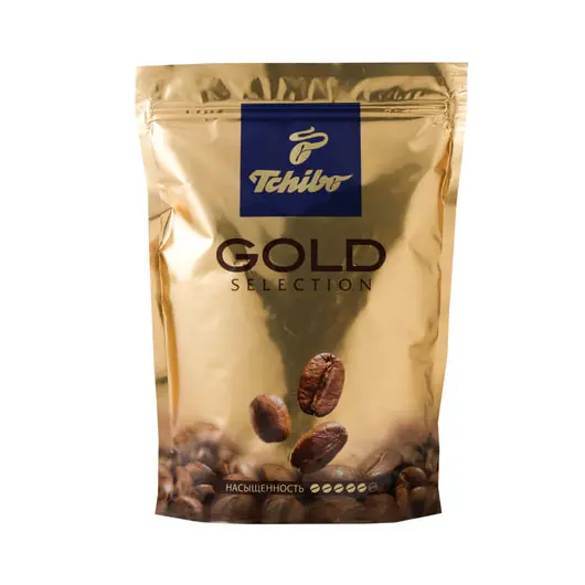 Кофе растворимый TCHIBO &quot;Gold selection&quot;, сублимированный, 285 г, мягкая упаковка, 10199, фото 1