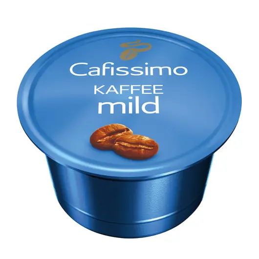 Капсулы для кофемашин TCHIBO Cafissimo Caffe Mild, натуральный кофе, 10 шт.х 7 г, EPCFTCKK07,8K, фото 2