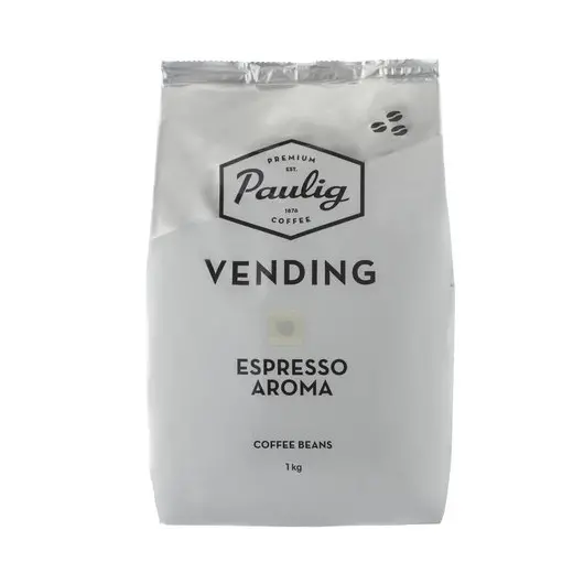 Кофе в зернах PAULIG (Паулиг) &quot;Vending Espresso Aroma&quot;, натуральный, 1000 г, вакуумная упаковка, 16377, фото 4