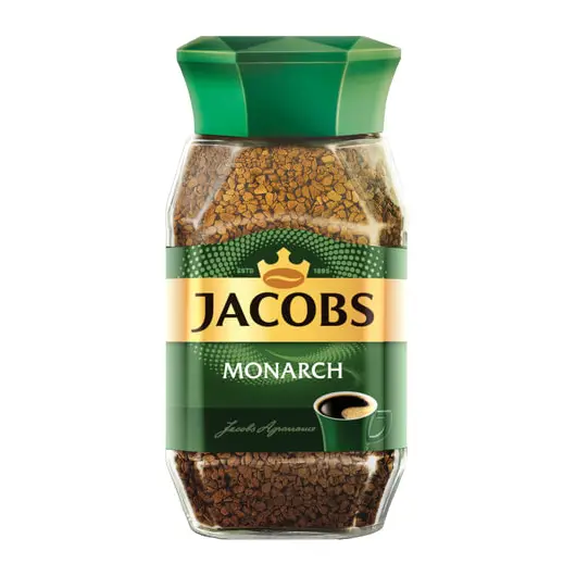 Кофе растворимый JACOBS MONARCH, сублимированный, 190 г, в стеклянной банке, 11233, фото 1