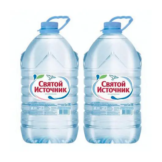 Вода негазированная питьевая &quot;Святой источник&quot;, 5 л, пластиковая бутыль, фото 2