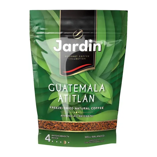 Кофе растворимый JARDIN &quot;Guatemala Atitlan&quot; (&quot;Гватемала Атитлан&quot;), сублимированный, 150 г, мягкая упаковка, 1016-14, фото 1