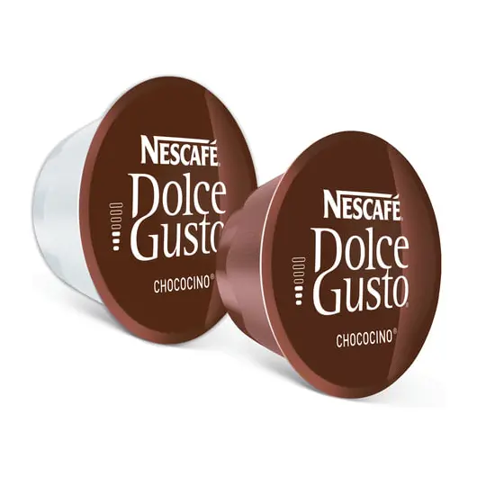 Капсулы для кофемашин NESCAFE Dolce Gusto Chococino, капсулы какао 8 шт. х 16 г, молочная капсула 8 шт. х 17,8 г, 5219918, фото 2