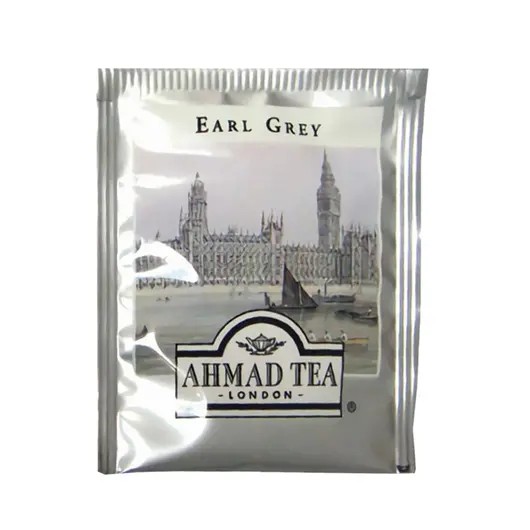 Чай AHMAD (Ахмад) &quot;Earl Grey&quot;, черный с ароматом бергамота, 100 пакетиков с ярлычками по 2 г, 595-012, фото 2